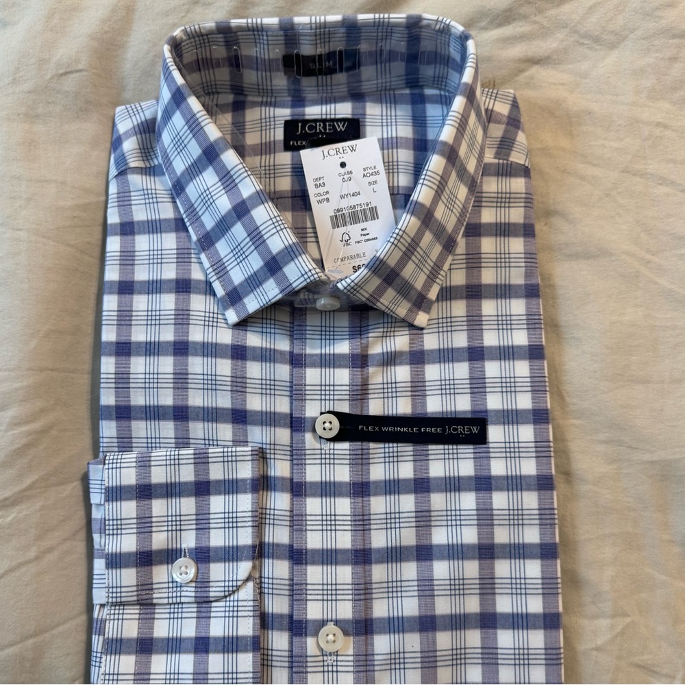 BRAND NEW Mens J.CREW dress shirt